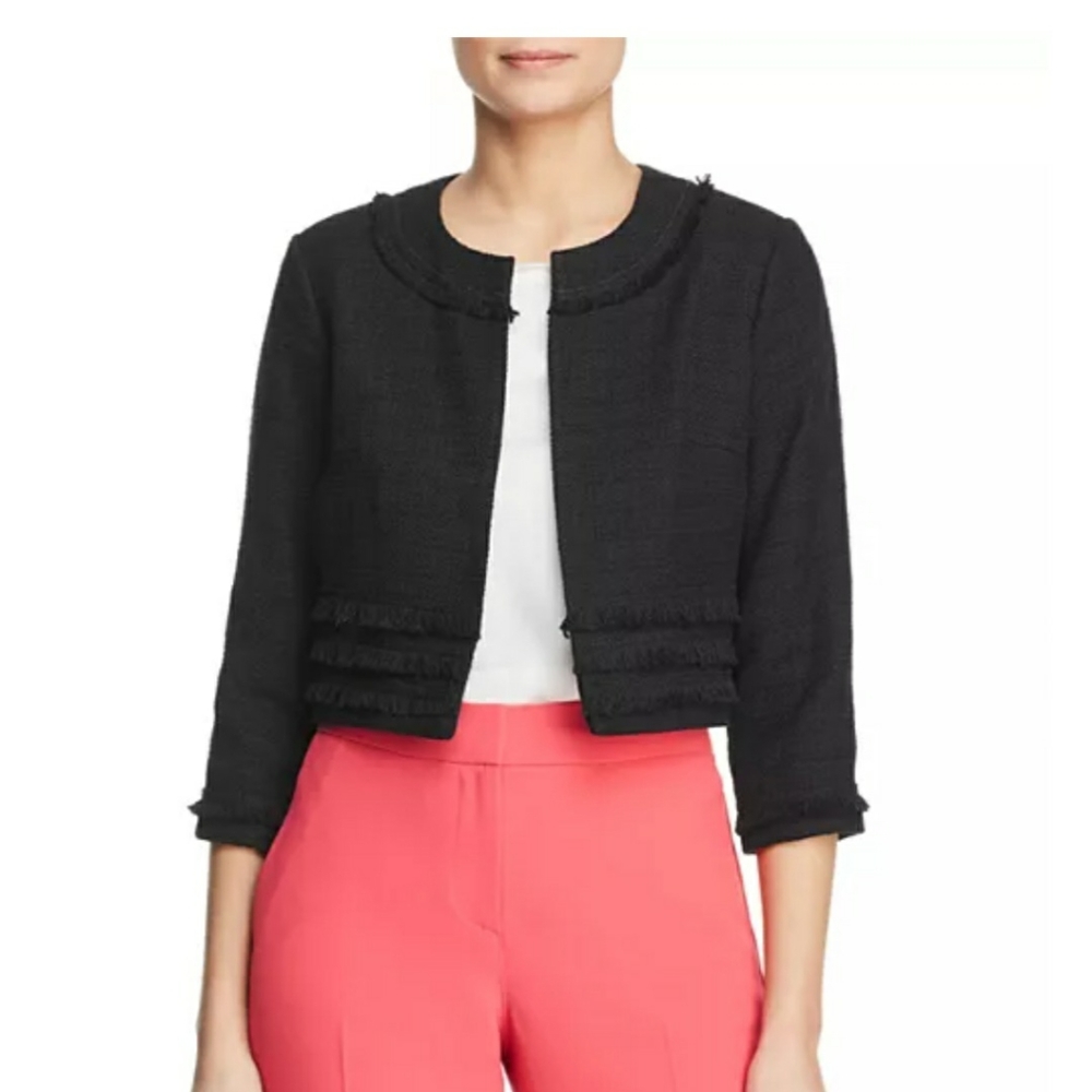 Frayed Tweed Jacket